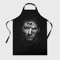 Фартук кулинарный Messi Black, цвет: 3D-принт