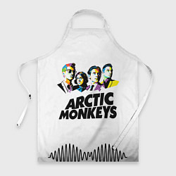 Фартук кулинарный Arctic Monkeys: Music Wave, цвет: 3D-принт