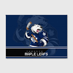 Холст прямоугольный Toronto Maple Leafs, цвет: 3D-принт — фото 2