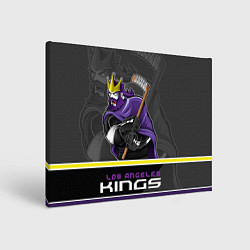 Холст прямоугольный Los Angeles Kings, цвет: 3D-принт