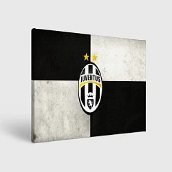 Холст прямоугольный Juventus FC, цвет: 3D-принт