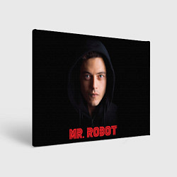 Холст прямоугольный Mr. Robot, цвет: 3D-принт