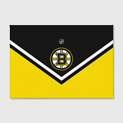 Холст прямоугольный NHL: Boston Bruins, цвет: 3D-принт — фото 2