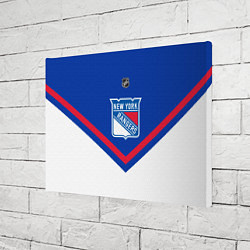 Холст прямоугольный NHL: New York Rangers, цвет: 3D-принт — фото 2