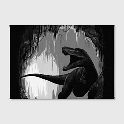 Холст прямоугольный Пещера динозавра, цвет: 3D-принт — фото 2