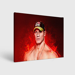 Холст прямоугольный John Cena: Flame, цвет: 3D-принт