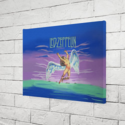 Холст прямоугольный Led Zeppelin: Angel, цвет: 3D-принт — фото 2