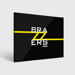 Холст прямоугольный Brazzers Bros, цвет: 3D-принт