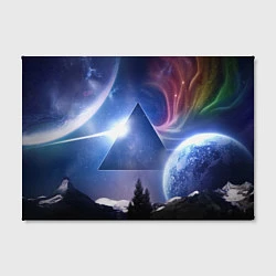 Холст прямоугольный Pink Floyd: Space, цвет: 3D-принт — фото 2