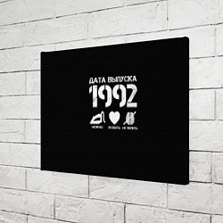 Холст прямоугольный Дата выпуска 1992, цвет: 3D-принт — фото 2