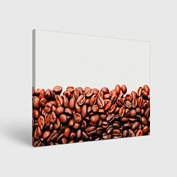 Холст прямоугольный Coffee, цвет: 3D-принт