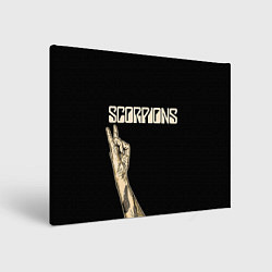 Холст прямоугольный Scorpions Rock, цвет: 3D-принт