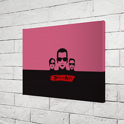 Холст прямоугольный Группа Depeche Mode, цвет: 3D-принт — фото 2