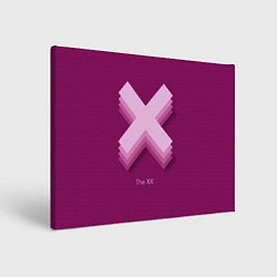 Холст прямоугольный The XX: Purple, цвет: 3D-принт