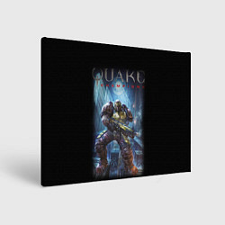 Холст прямоугольный Quake: Soldier Champion, цвет: 3D-принт
