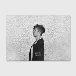 Холст прямоугольный Justin Bieber, цвет: 3D-принт — фото 2