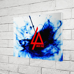 Холст прямоугольный Linkin Park blue smoke, цвет: 3D-принт — фото 2