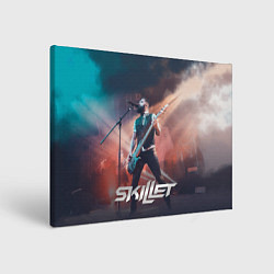 Холст прямоугольный Skillet: John Cooper, цвет: 3D-принт