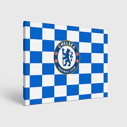 Картина прямоугольная FC Chelsea: Grid