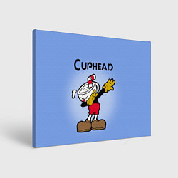 Холст прямоугольный Cuphead Dab, цвет: 3D-принт