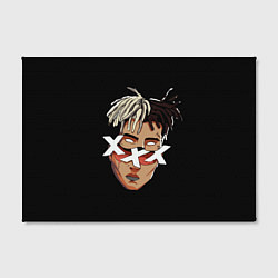 Холст прямоугольный XXXTentacion Head, цвет: 3D-принт — фото 2