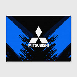 Холст прямоугольный Mitsubishi: Blue Anger, цвет: 3D-принт — фото 2