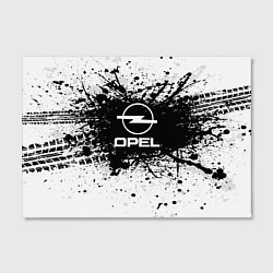 Холст прямоугольный Opel: Black Spray, цвет: 3D-принт — фото 2