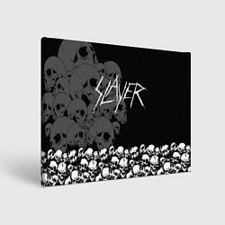 Холст прямоугольный Slayer: Dark Skulls, цвет: 3D-принт