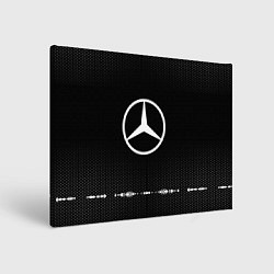 Картина прямоугольная Mercedes: Black Abstract