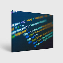 Холст прямоугольный Programming Collection, цвет: 3D-принт