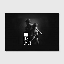 Холст прямоугольный The Last of Us: Black Style, цвет: 3D-принт — фото 2