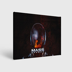 Холст прямоугольный Mass Effect, цвет: 3D-принт