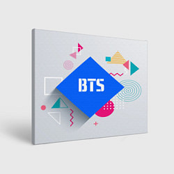 Картина прямоугольная BTS Geometry