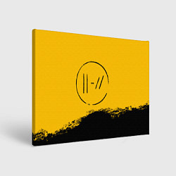 Картина прямоугольная 21 Pilots: Yellow Logo