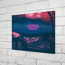 Холст прямоугольный Stranger Things: Pink Heaven, цвет: 3D-принт — фото 2