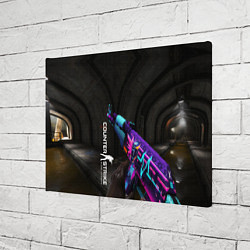 Холст прямоугольный Counter-Strike, цвет: 3D-принт — фото 2