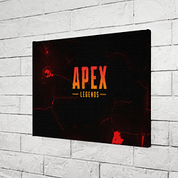 Холст прямоугольный Apex Legends: Dark Game, цвет: 3D-принт — фото 2
