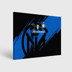 Картина прямоугольная Интер Милан логотипы