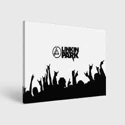 Холст прямоугольный LINKIN PARK, цвет: 3D-принт