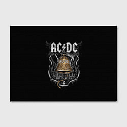 Холст прямоугольный ACDC - hells bells, цвет: 3D-принт — фото 2