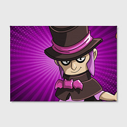 Холст прямоугольный Brawl Stars Mortis1, цвет: 3D-принт — фото 2