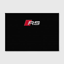Холст прямоугольный AUDI RS, цвет: 3D-принт — фото 2