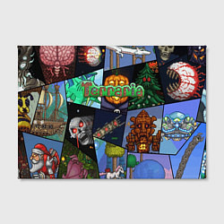 Холст прямоугольный Terraria, цвет: 3D-принт — фото 2
