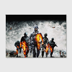Холст прямоугольный Battlefield, цвет: 3D-принт — фото 2