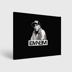 Холст прямоугольный Eminem, цвет: 3D-принт