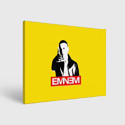 Холст прямоугольный Eminem, цвет: 3D-принт