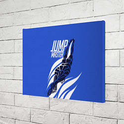 Холст прямоугольный Jump master, цвет: 3D-принт — фото 2