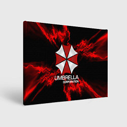 Холст прямоугольный UMBRELLA CORP, цвет: 3D-принт