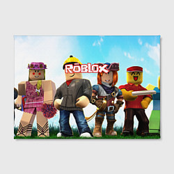 Холст прямоугольный ROBLOX, цвет: 3D-принт — фото 2