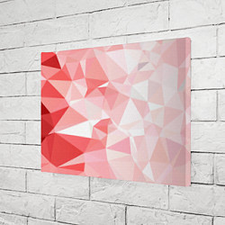 Холст прямоугольный Pink abstraction, цвет: 3D-принт — фото 2